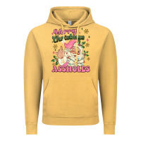 Vintage Mustard merry christmas assholes Vintage Hoodie - MaliasSmallBusiness