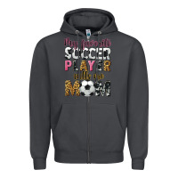 Smoke my favorite soccer player calls me mom Zipper Hoodie - CowGirlArtShop