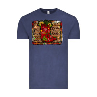 Vintage Denim cowboy boots christmas Vintage Tee - JahusDesignShop