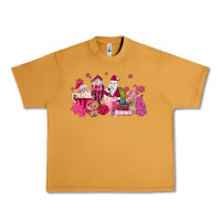 Peanut Butter pink santa coffee Urban Heavy Tee - MaliasSmallBusiness