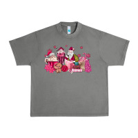 Tornado pink santa coffee Urban Heavy Tee - MaliasSmallBusiness