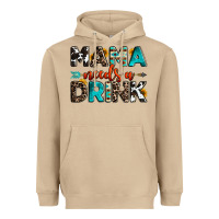 Mushroom mama needs a drink Heavyweight Hoodie - OliviaCreatesArt
