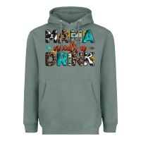 Sage mama needs a drink Heavyweight Hoodie - OliviaCreatesArt