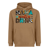 Toasted Coconut mama needs a drink Heavyweight Hoodie - OliviaCreatesArt