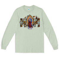 Matcha mom virgin mary Long Sleeve Tee - SublimationCraftShop