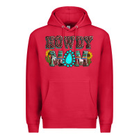 Cardinal Howdy mom mother's day Premium Hoodie - HowdyJamesFarm