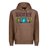 Chestnut Howdy mom mother's day Premium Hoodie - HowdyJamesFarm