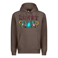 Coffee Howdy mom mother's day Premium Hoodie - HowdyJamesFarm