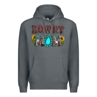 Rock Howdy mom mother's day Premium Hoodie - HowdyJamesFarm