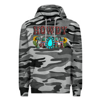 Slate Camo Howdy mom mother's day Premium Hoodie - HowdyJamesFarm