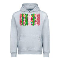 Heather Grey summer brushstrokes Urban Hoodie - CowhideDigitalArt