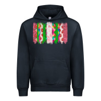 Navy summer brushstrokes Urban Hoodie - CowhideDigitalArt