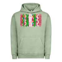 Pigment Oil Green summer brushstrokes Urban Hoodie - CowhideDigitalArt