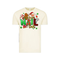 Vintage Arctic santas favorite nail tech Vintage Tee - MaliasSmallBusiness