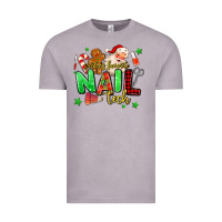 Vintage Zinc santas favorite nail tech Vintage Tee - MaliasSmallBusiness
