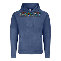 Vintage Denim granny cowhide sunflower Vintage Hoodie - Jasminsmagicworld