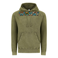 Vintage Olive granny cowhide sunflower Vintage Hoodie - Jasminsmagicworld