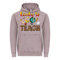 Vintage Zinc ready to teach Vintage Hoodie - NancyCooperArtShop