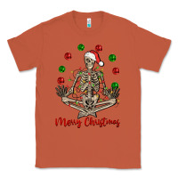Copper Merry Christmas skeleton Classic Tee - NancyCooperArtShop