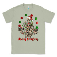 Matcha Merry Christmas skeleton Classic Tee - NancyCooperArtShop