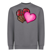 Storm valentine's day hearts Heavyweight Sweatshirt - RanaPortraitStore