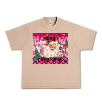 Burro merry pink christmas santa Urban Heavy Tee - MaliasSmallBusiness
