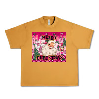 Peanut Butter merry pink christmas santa Urban Heavy Tee - MaliasSmallBusiness