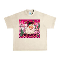Sandshell merry pink christmas santa Urban Heavy Tee - MaliasSmallBusiness