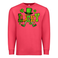 Cardinal St. Patrick's lucky leprechaun Premium Sweatshirt - OliviaCreatesArt