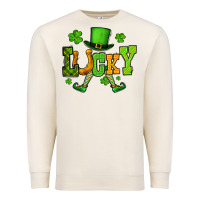 Sandshell St. Patrick's lucky leprechaun Premium Sweatshirt - OliviaCreatesArt