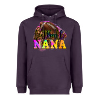 Plum football nana Heavyweight Hoodie - OliviaCreatesArt