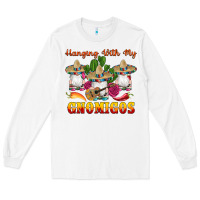 White hanging with gnomigos Long Sleeve Tee - Artiststas