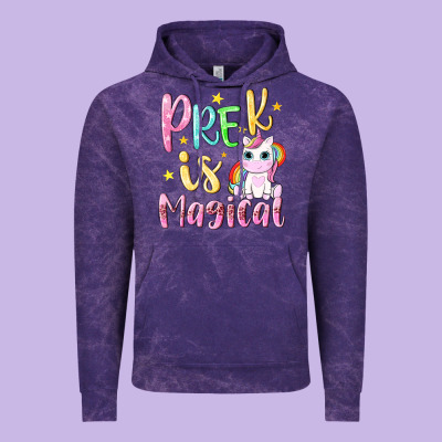 Pre K Is Magical Vintage Hoodie Designed By Nancycooperartshop