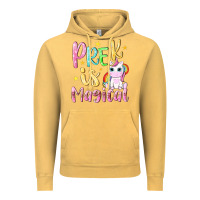 Vintage Mustard pre k is magical Vintage Hoodie - NancyCooperArtShop