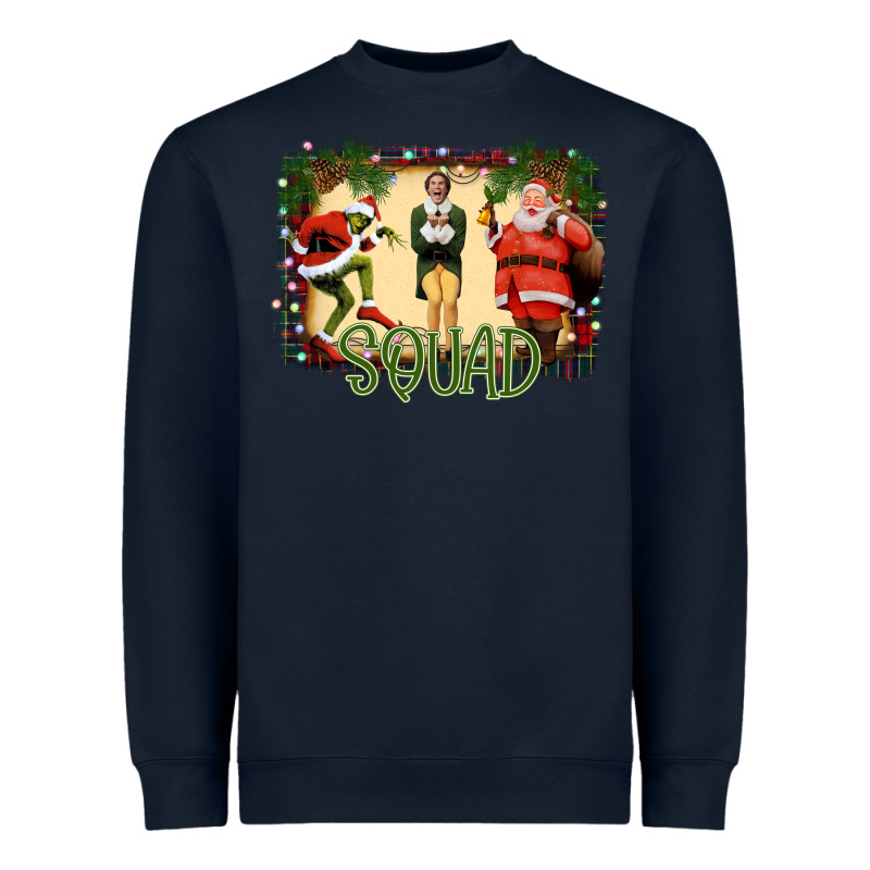 Christmas Friends Squad Heavyweight Sweatshirt by Bettercallsaul | Teevron