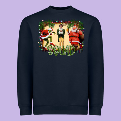 Christmas Friends Squad Heavyweight Sweatshirt Designed By Bettercallsaul