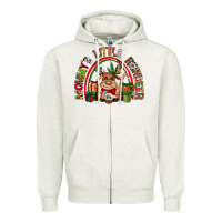 Mommys Little Reindeer Christmas Zipper Hoodie | Teevron
