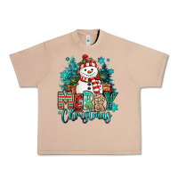 Burro merry christmas snowman Urban Heavy Tee - MaliasSmallBusiness