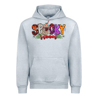 Heather Grey spooky summer vibes Urban Hoodie - CowhideDigitalArt