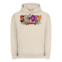 Pigment French Oak spooky summer vibes Urban Hoodie - CowhideDigitalArt