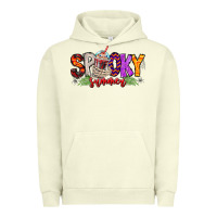 Pigment Pistachio spooky summer vibes Urban Hoodie - CowhideDigitalArt