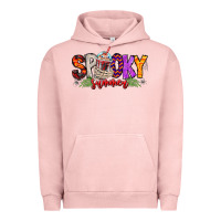 Pigment Salmon spooky summer vibes Urban Hoodie - CowhideDigitalArt