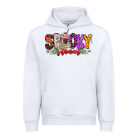 White spooky summer vibes Urban Hoodie - CowhideDigitalArt
