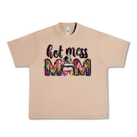 Burro hot mess mom messy bun Urban Heavy Tee - JahusDesignShop