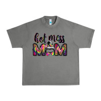 Tornado hot mess mom messy bun Urban Heavy Tee - JahusDesignShop