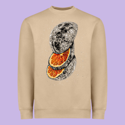Lunar Fruit Heavyweight Sweatshirt Designed By Bettercallsaul