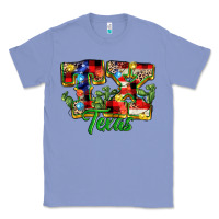 Colony Blue Christmas Texas Classic Tee - MaliasSmallBusiness