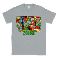 Heather Grey Christmas Texas Classic Tee - MaliasSmallBusiness