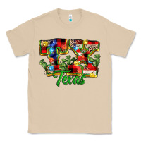 Mushroom Christmas Texas Classic Tee - MaliasSmallBusiness