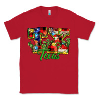 Red Christmas Texas Classic Tee - MaliasSmallBusiness